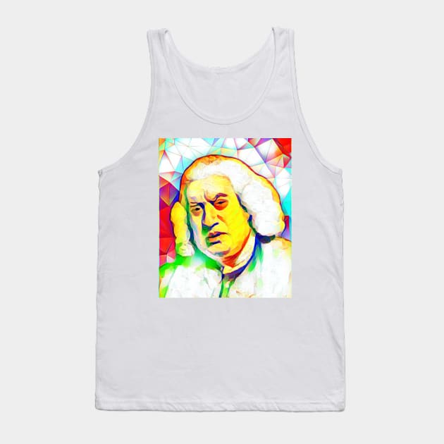 Samuel Johnson Colourful Portrait | Samuel Johnson Artwork 11 Tank Top by JustLit